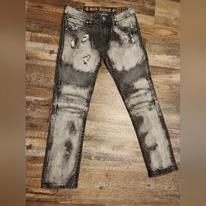 Rock Revival Armando Slim Straight Biker Jean